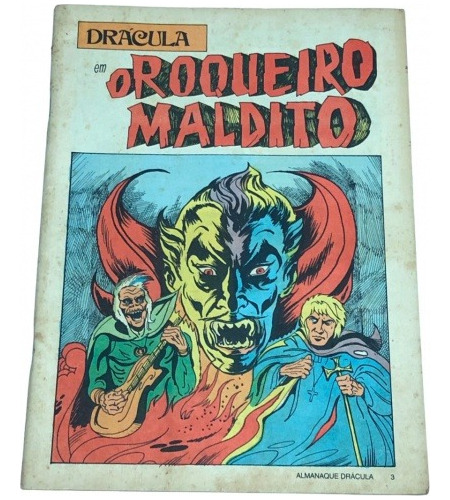 Hq Drácula O Roqueiro Maldito Editora Bloch