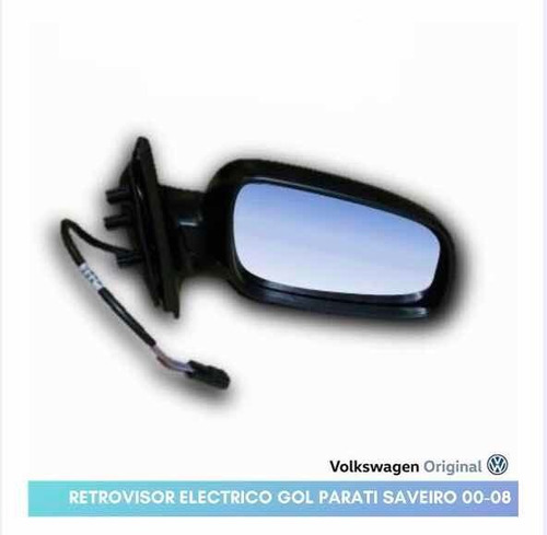 Retrovisor Der Eléctrico Gol Parati Saveiro 00-08 Vw