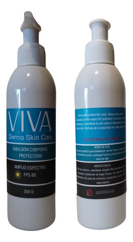 Emulsión Protectora Viva Fps80- 200 G