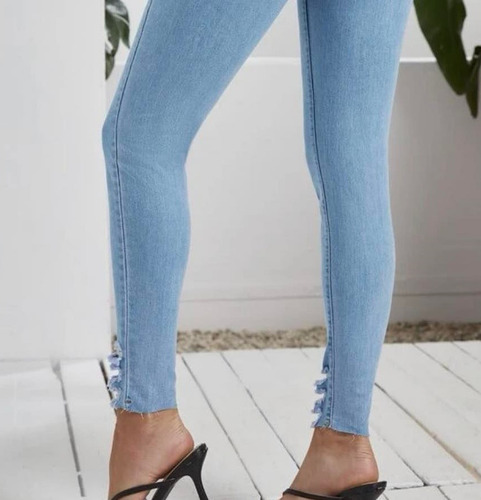Jeans Tiro Alto Muy Elasticados Modelos A La Moda