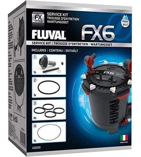 Fluval Fx6 - Kit De Mantenimiento De Filtro Para Acuario