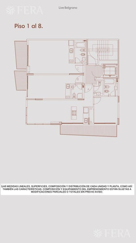 Imagen 3 de 12 de Venta De Departamento 2 Ambientes Con Balcón En Belgrano