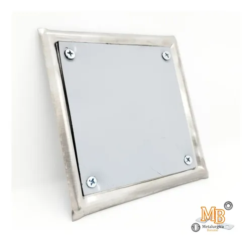 Tapa Ciega Decorativa Para Enchufes – Placa De Acero Inoxidable, Fácil Instalación, Ideal Para Pared Y Techo