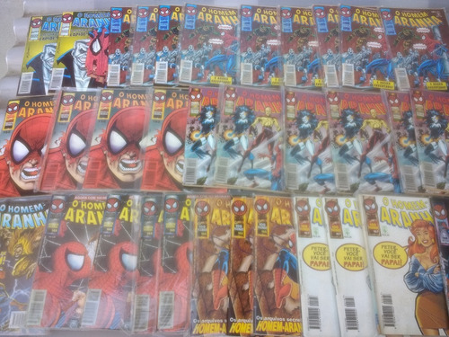 O Homem-aranha - Formatinho - Editora Abril - Muitos Números (Usado)