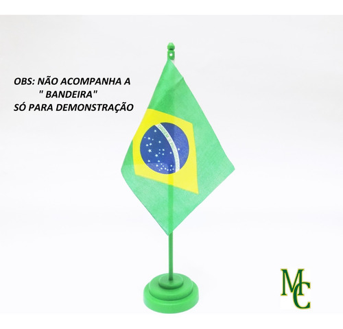 Haste Para Bandeira De Mesa 50 Pc