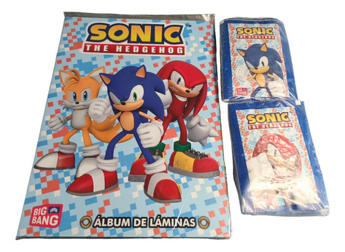 Album Sonic  The Hedgehog. + 50 Sobres 