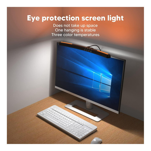 Barra De Luz De Monitor Curva, Luz Led De Pantalla De Táctil