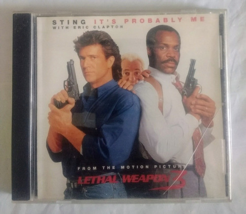 Lethal Weapon 3 Sting Eric Clapton Cd Banda Sonora Origina 