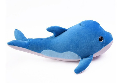 Peluche Delfin Y Ballena 38 Cm Tiernas Mascotas Duende Azul
