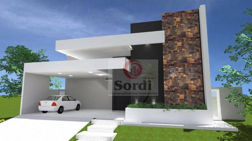 Casa À Venda, 280 M² Por R$ 1.490.000,00 - Bonfim Paulista - Ribeirão Preto/sp - Ca2767