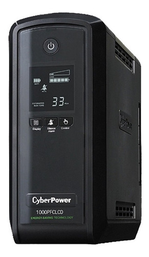 Imagen 2 de 5 de Ups 1000va / 600w, Onda Senoidal Pura Pfc, Pantalla Lcd Inteligente, Regulador De Voltaje (avr), 10 Contactos, Tel/red/c