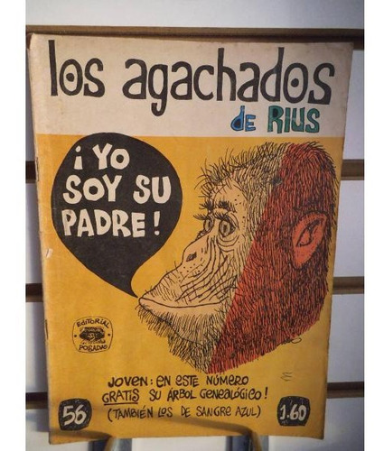 Comic Los Agachados De Rius 56 Editorial Posada Vintage