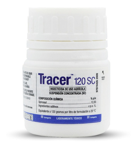 Tracer 20 Sc Insecticida De Uso Agricola X 100 Cc Dow