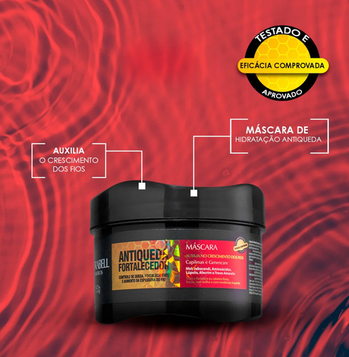 Shampoo Estimula O Crescimento E Antiqueda 285ml Hidrabell