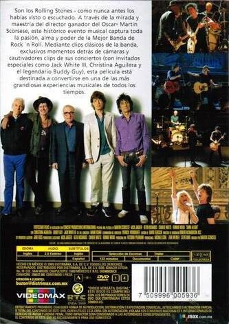 Rolling Stones Scorsese Shine A Light Dvd (Usado)