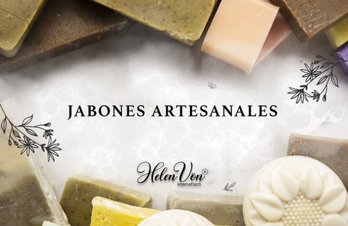 2 Jabones Artesanales Hialurónico Antiarrugas Helenvon