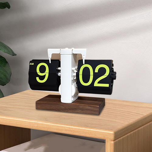 Reloj Digital Abatible Hacia Abajo, Reloj Mecánico