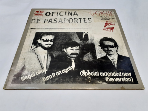 Oficina De Pasaportes, Genesis - Maxi-single 12'' Nacional