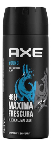Desodorante Axe Men Young Spy 150 Ml.