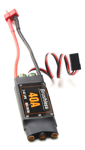 Controlador Electrónico Esc 2-4s Sin Escobillas De 40 A, Enc