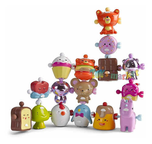 Wizies Blister Con 16 Figuras Serie 1 Original Famosa