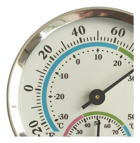 2 X 2 Inch Wall Hygrometer Humidity Meter Aluminum Diameter