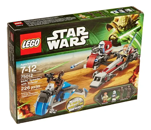 Lego Star Wars Barc Speeder Con Sidecar 25,4x17,8 Cm