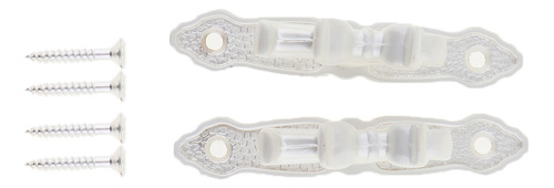1 Par Tiebacks Sostenedor Para Cortinas Montaje En Pared De