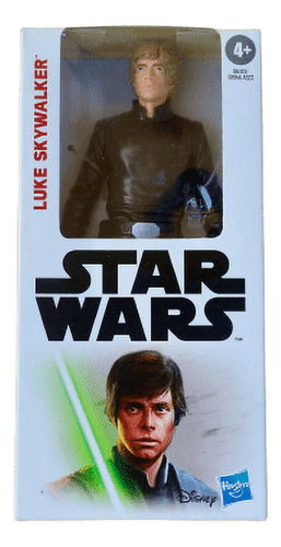 Star Wars Luke Skywalker El Jedi Con Sable De Luz Figura De