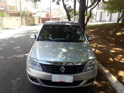 Renault Logan Expression 1.0 16v Prata 2013 Completo Doc Ok