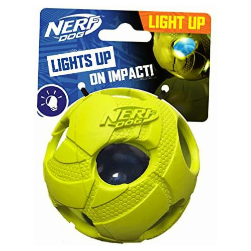 Nerf Dog Pelota De Juguete Para Perro (led, 8,9 Cm), Color