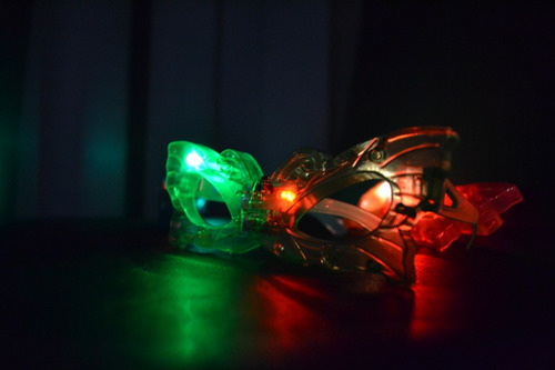 Imagen 4 de 9 de Lentes Cotillón 6 Leds Pack X 10 Unidades