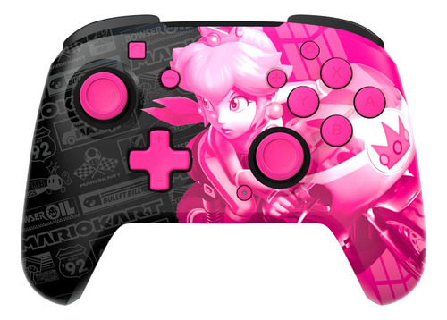 Control Inalámbrico Rematch Glow Grand Prix Peach Nintendo S