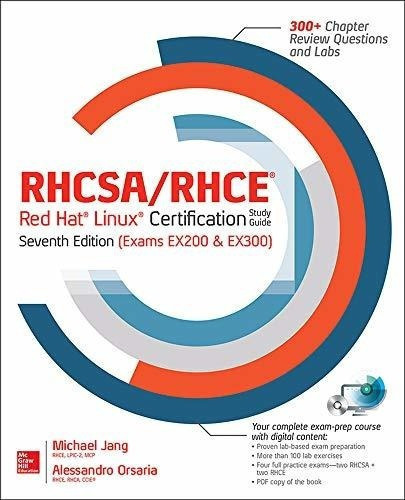 Rhcsa/rhce Red Hat Linux Certification Study Guide,., De Jang, Michael. Editorial Mcgraw Hill En Inglés