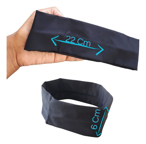 Kit 2 Cintas For La Cabeza Cintas Anti Sudor Frente Deporte