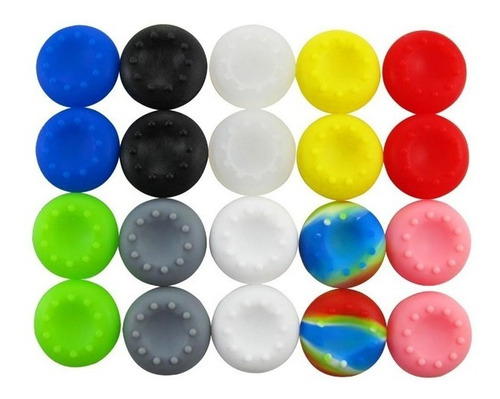 Imagen 4 de 10 de Grip Gomita Cubre Joystick Ps4 Ps3 Ps5 Xbox Blíster X 4