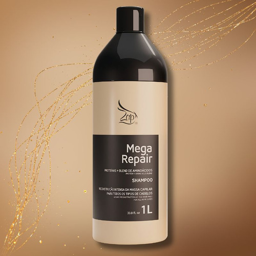 Atacado Shampoo E Condicionador Mega Repair Proteínas 4un 1l