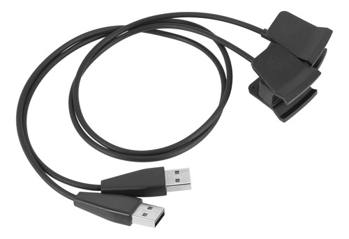 Cargador Para Fitbit Alta Hr Con Botón De Reinicio Usb De Re