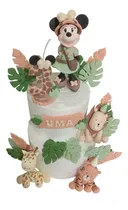 Comprar Adorno Torta Minnie Safari Porcelana Fria