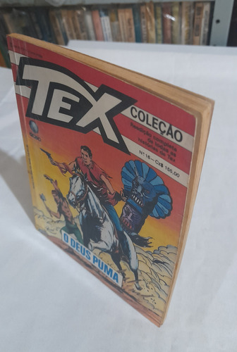 Revista Hq Gibi Tex Coleção N° 16 : O Deus Puma Globo 1988 (Usado)