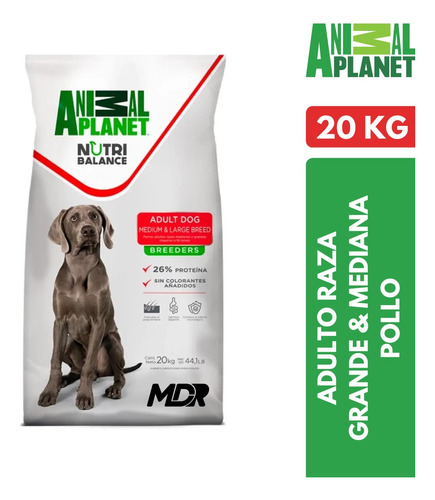 Alimento Animal Planet Nutribalance Perro 20kg | Mdr