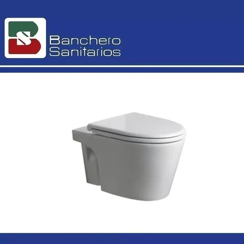 Inodoro Ferrum Marina Ihpj De Colgar + Soporte Vpsac P