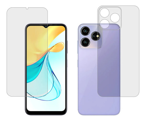 2 Micas De Hidrogel Compatibles Con Zte Axon 50 5g / 50 Lite Axon 50 Lite Mate
