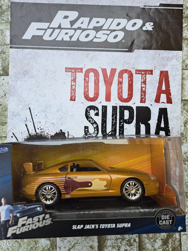 Coleccion Rápido Y Furioso Slap Jack's Toyota Supra 