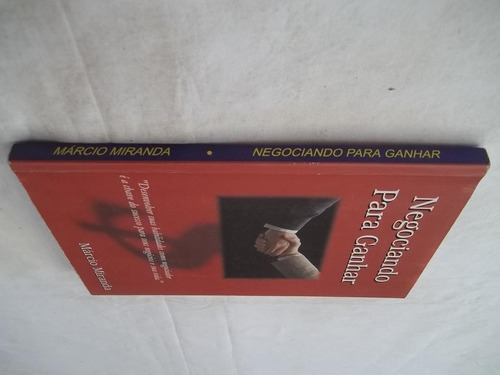 Livro- Negociando Para Ganhar Marcio Miranda