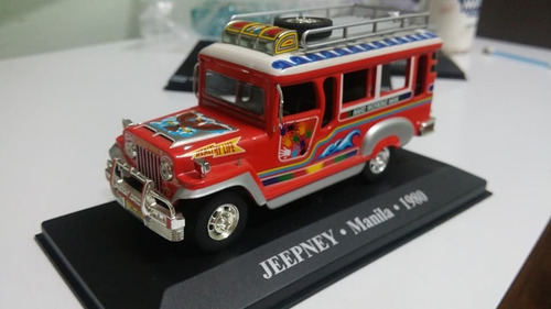 Jeep Jeepney Manila 1980 Escala 1:43 1/43