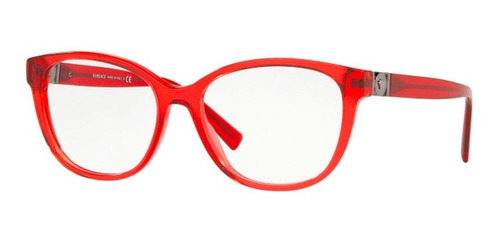 Lentes Versace Oftalmico Ve3273 5307 Rojo  Original 