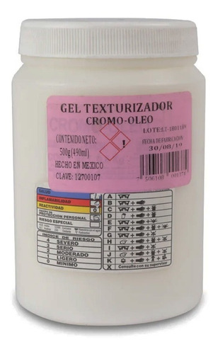 Gel Texturizador Cromo Óleo Para Fotografías Y Cuadros