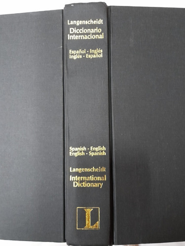 Diccionario Internacional Langenscheidt Español Ingles
