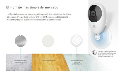 Imagen 3 de 10 de Cámara Seguridad Ip Wifi 1080p Ezviz C1c Infrarroja Angular